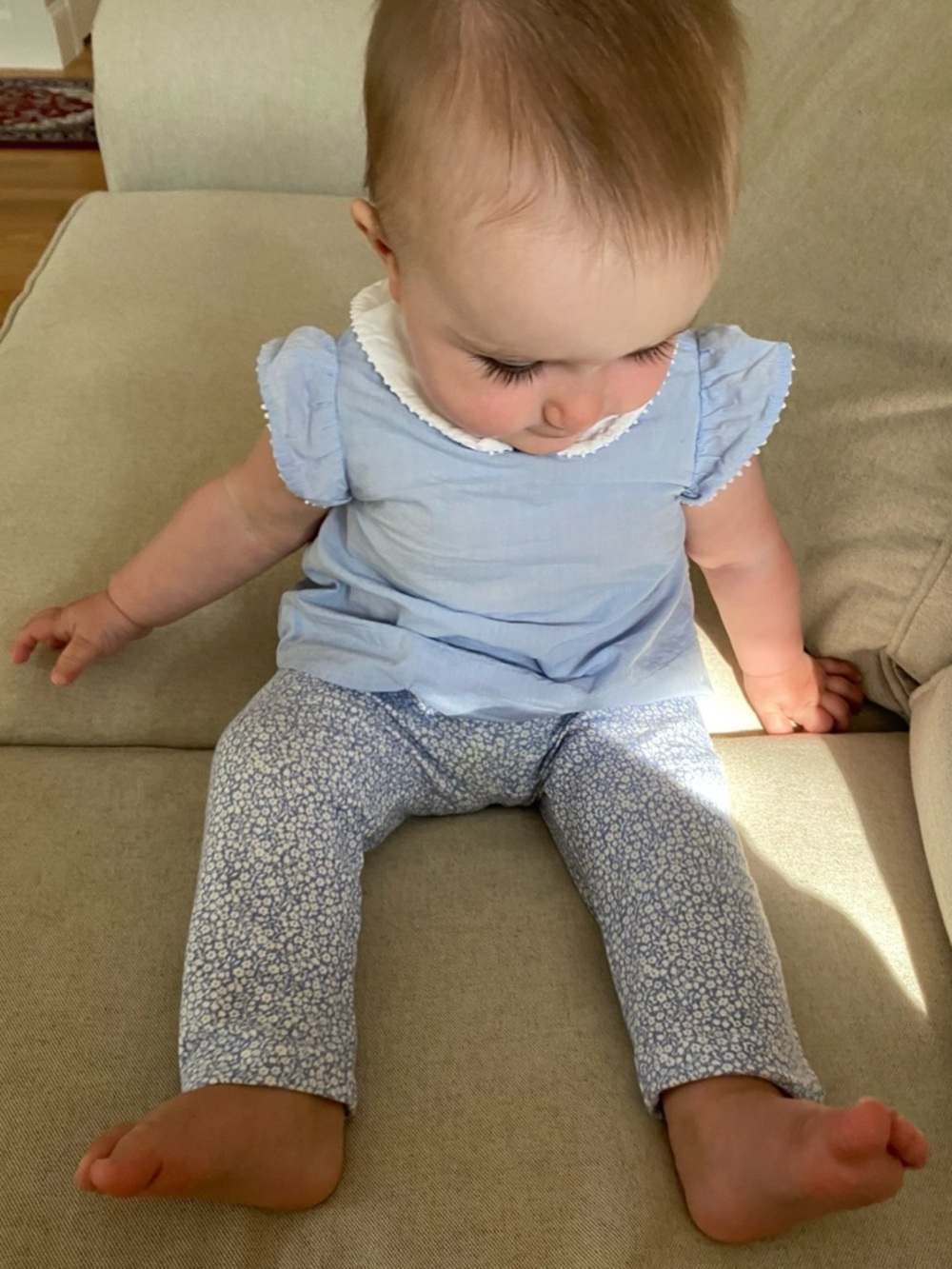 Jacadi Light Blue Top